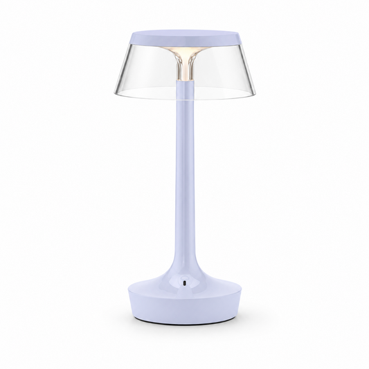 Portable Minimalist LED Table Lamp | Modern Cordless Illumination – Matte Blue Finish