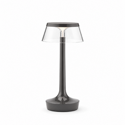 Portable Minimalist LED Table Lamp | Modern Cordless Illumination – Matte Grey Finish