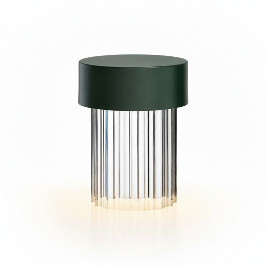 Portable Architectural LED Table Lamp | Modern Cordless Illumination – Matte Green