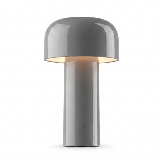 Portable Compact LED Table Lamp | Modern Cordless Illumination – Grey Finish